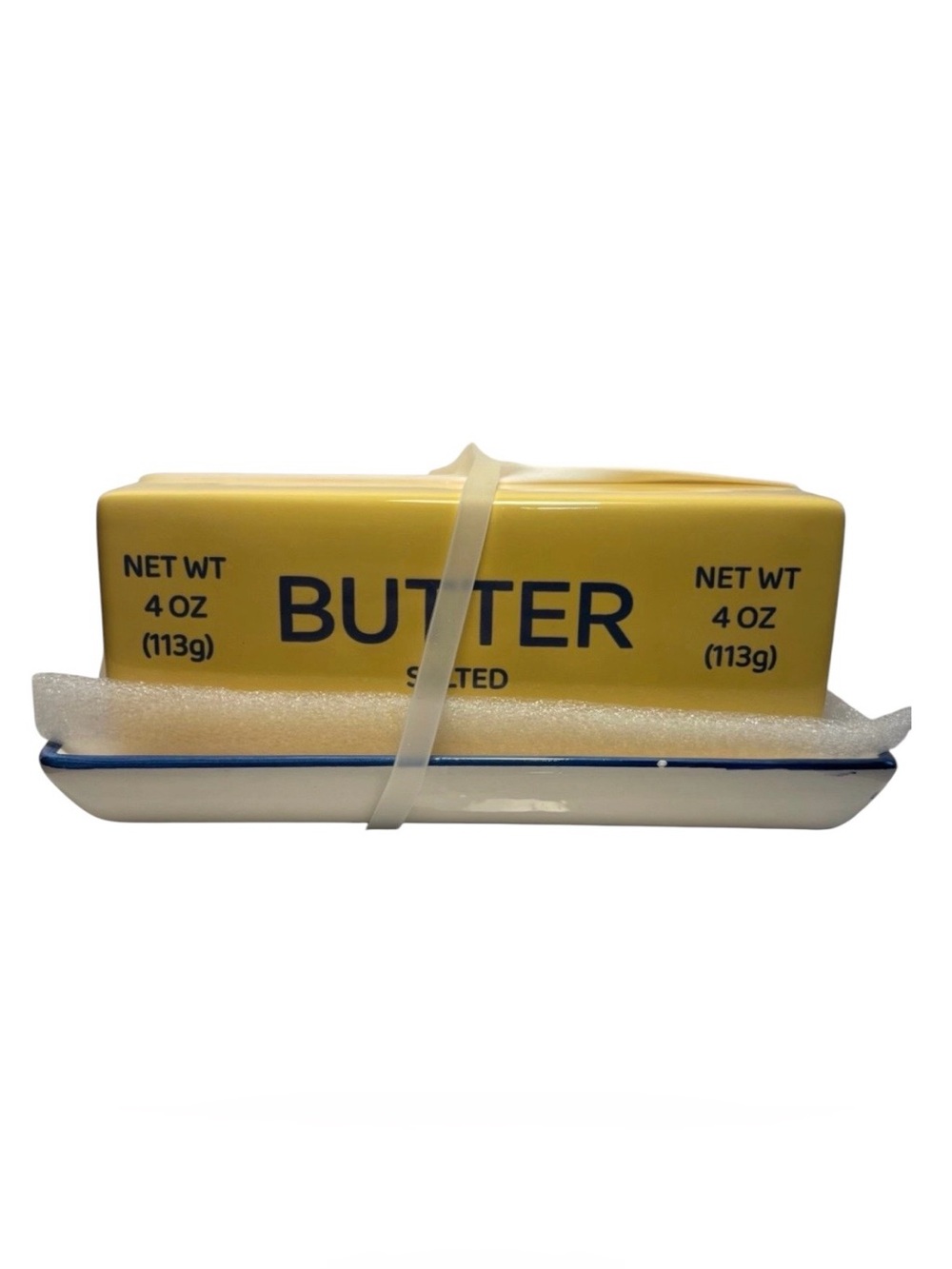 Dwell Studios “Butter Dish” Ceramic Butter Stick Butter Dish - NWT ***